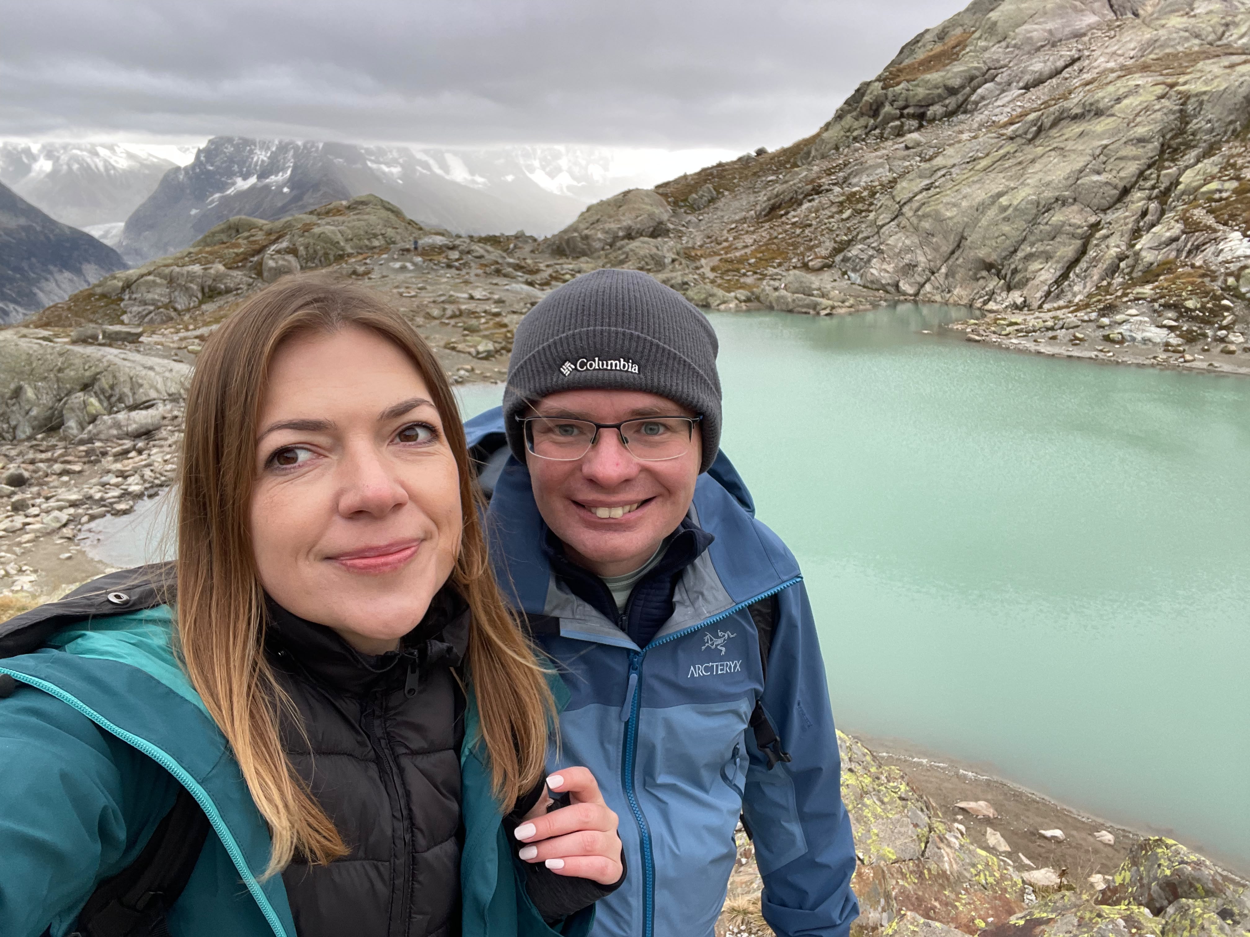 Elena and Chris on their 1st hike