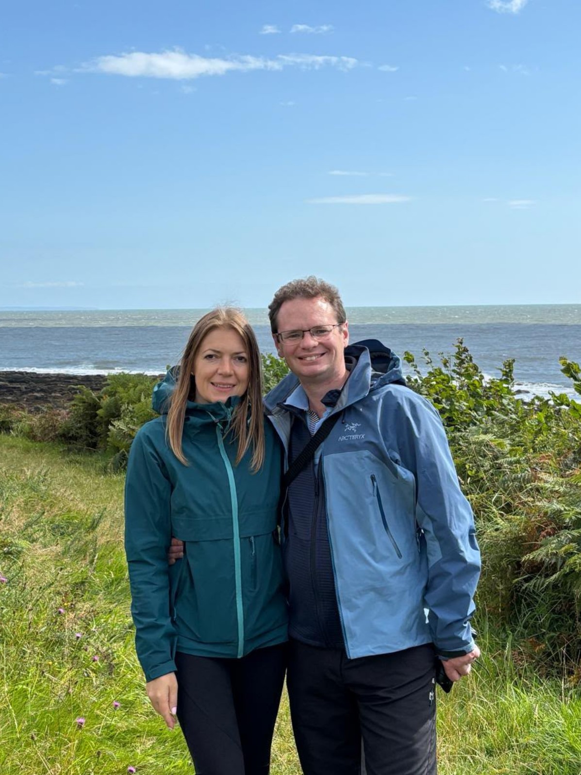 Elena and Chris in Scotland again